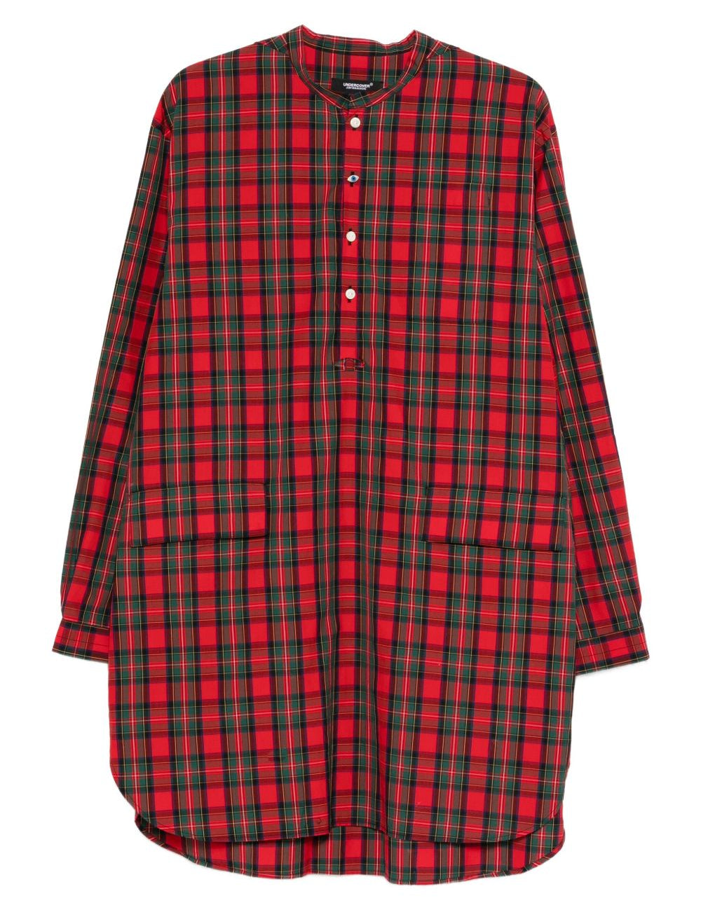 Camicia a quadri in rosso Undercover - uomo 