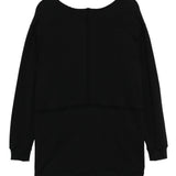 Maglione con bordo vivo in nero Undercover - uomo 
