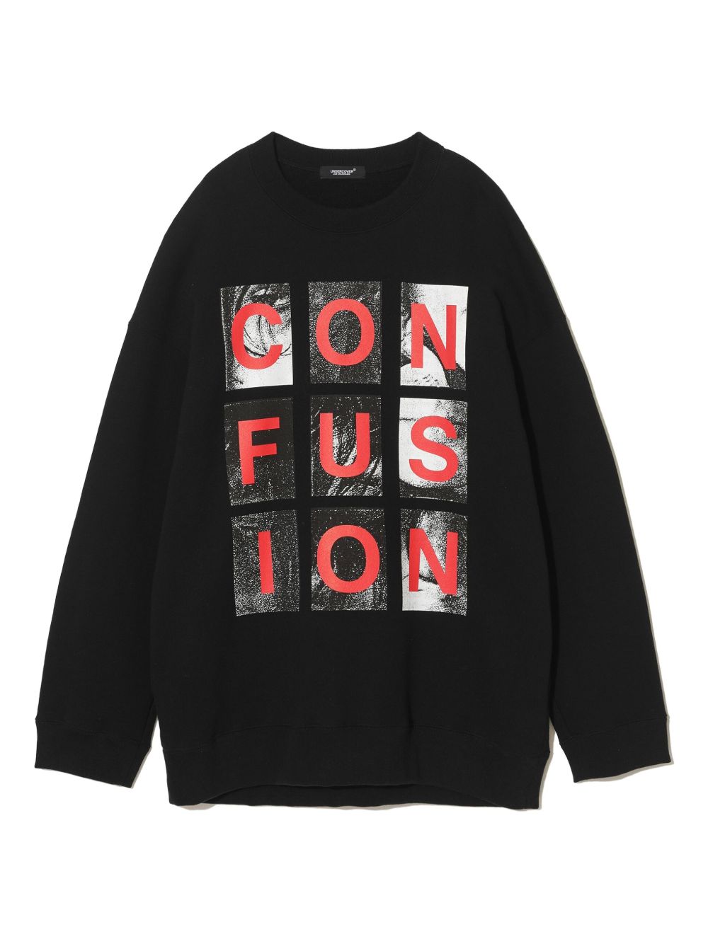 Felpa con stampa grafica in nero Undercover - uomo 