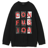 Felpa con stampa grafica in nero Undercover - uomo 