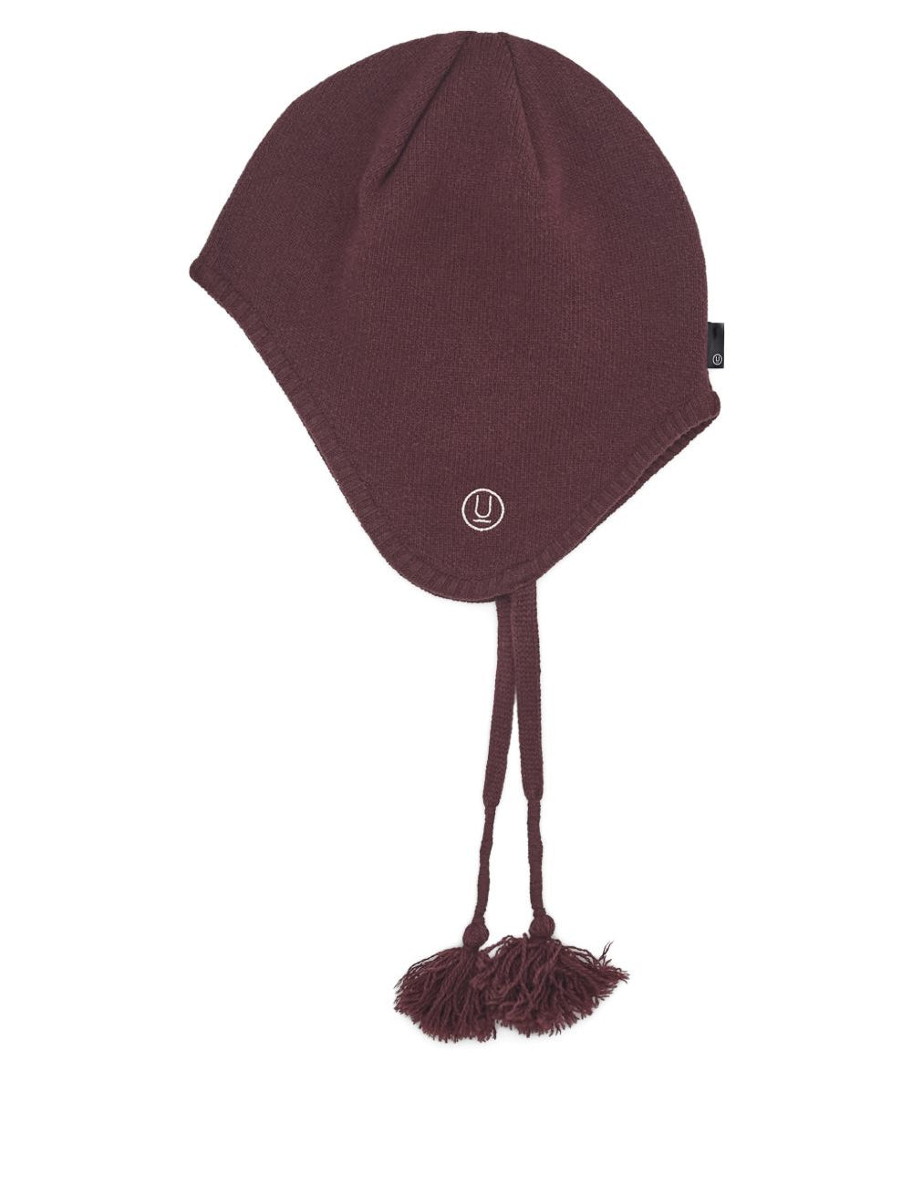 Cappello con nappe in bordeaux Undercover - unisex 