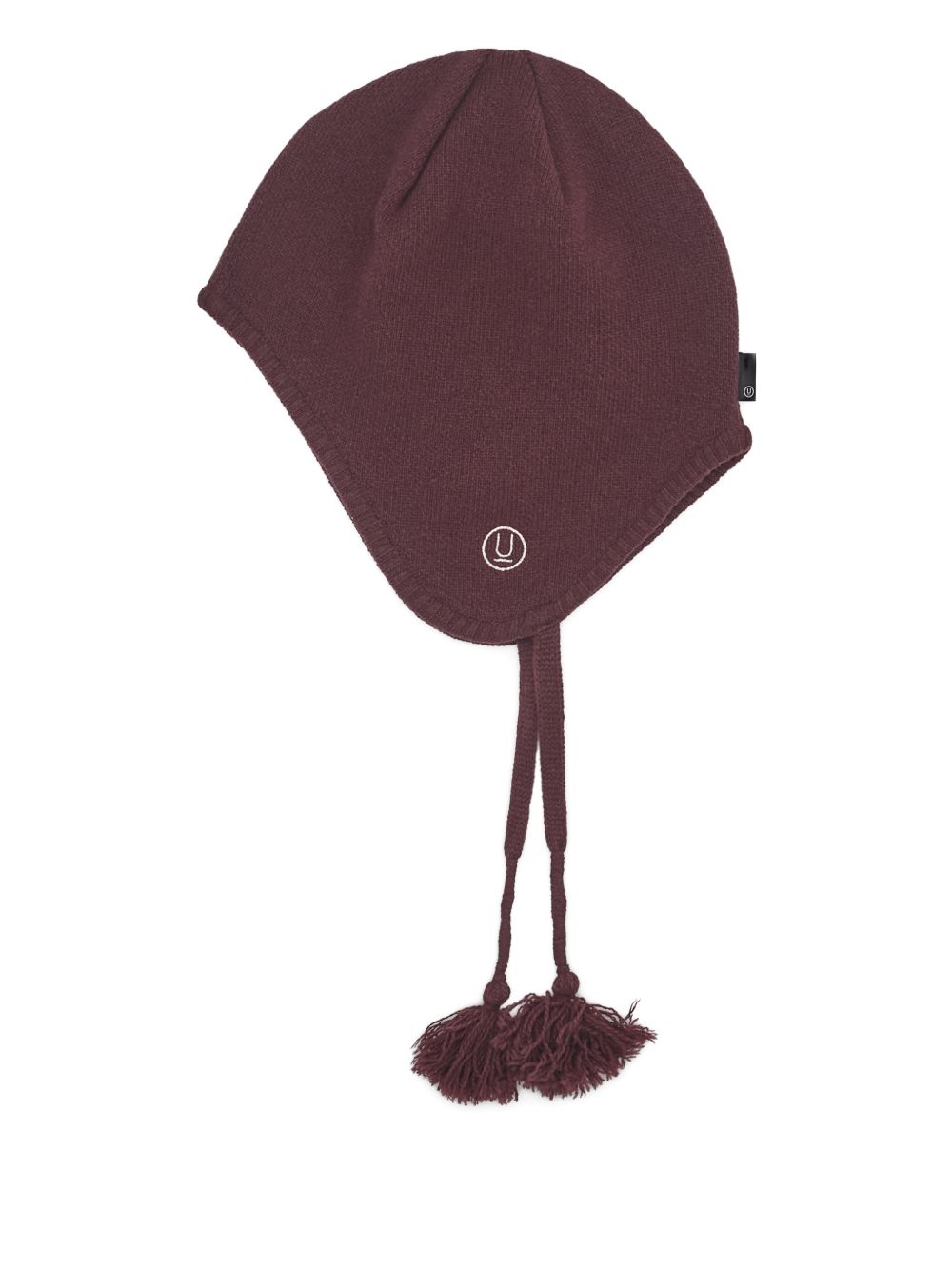 Cappello con nappe in bordeaux Undercover - unisex 