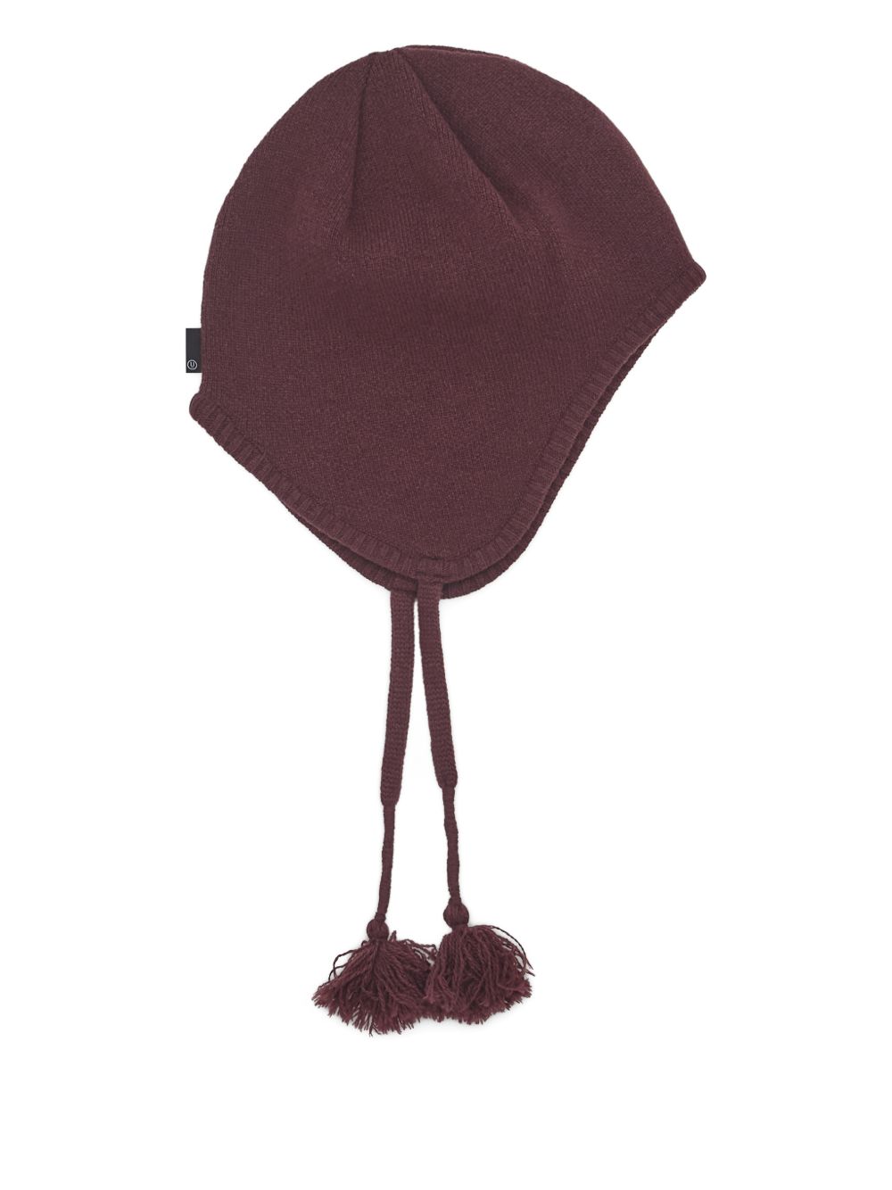 Cappello con nappe in bordeaux Undercover - unisex 