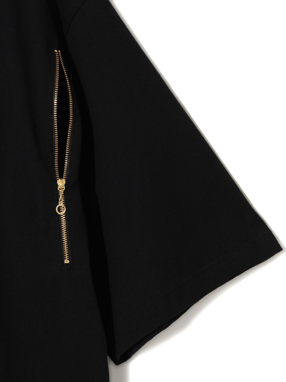 T-shirt You don't know me con zip in nero Undercover - uomo 