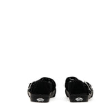 Sneakers basse con occhielli in nero Vans - donna 