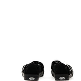 Sneakers basse con occhielli in nero Vans - donna 