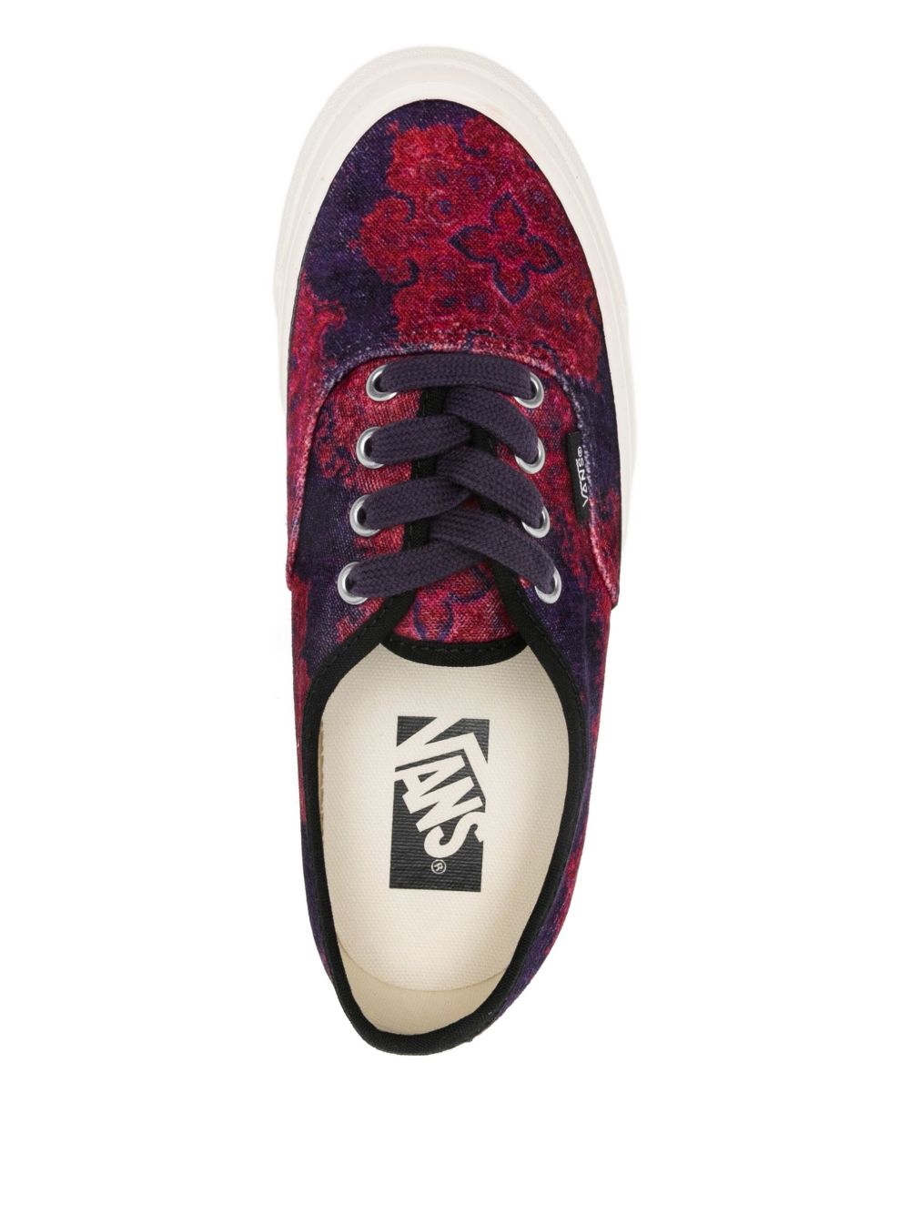 Sneakers lx authentic 44 persian rug in rosso e viola 