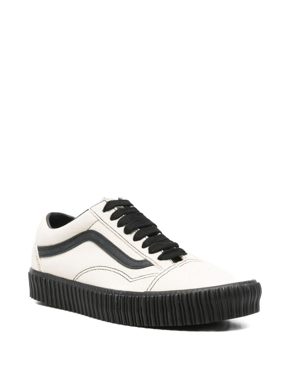 Sneakers old skool creeper grunge in bianco 