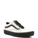 Sneakers old skool creeper grunge in bianco 