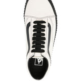 Sneakers old skool creeper grunge in bianco 