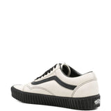 Sneakers old skool creeper grunge in bianco 