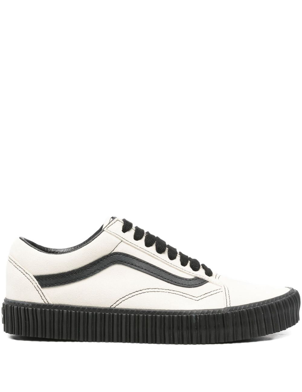 Sneakers old skool creeper grunge in bianco 
