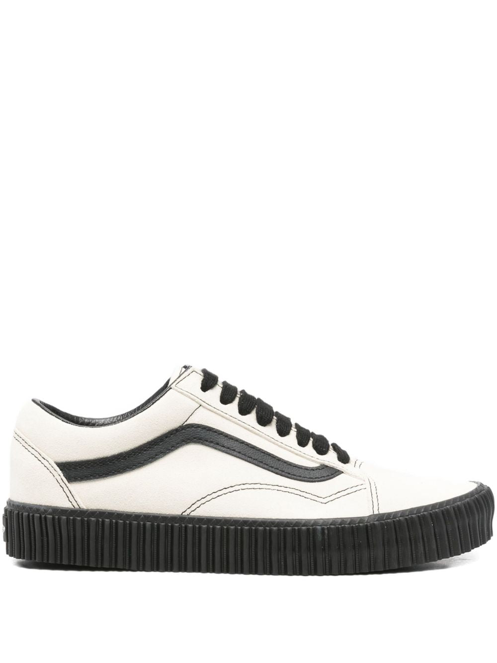 Sneakers old skool creeper grunge in bianco 