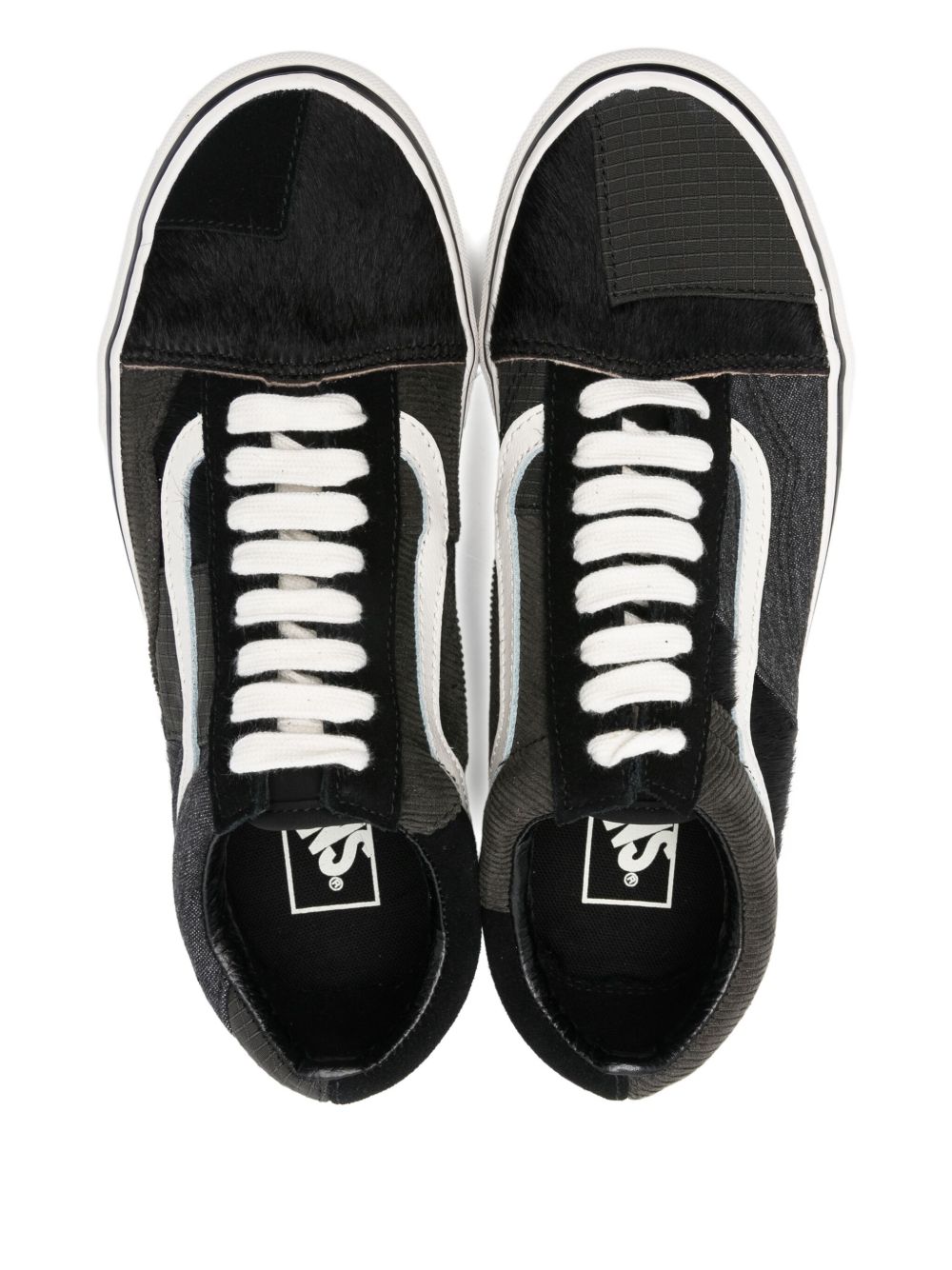 Sneakers old skool patchwork in nero Vans - unisex 