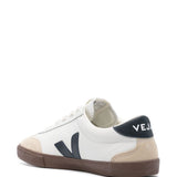 Sneakers basse volley in bianco e beige Veja - uomo 
