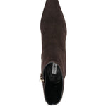 Stivaletti a punta in marrone Victoria beckham - donna 