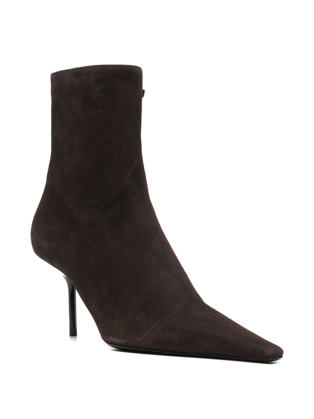 Stivaletti a punta in marrone Victoria beckham - donna 