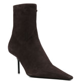 Stivaletti a punta in marrone Victoria beckham - donna 