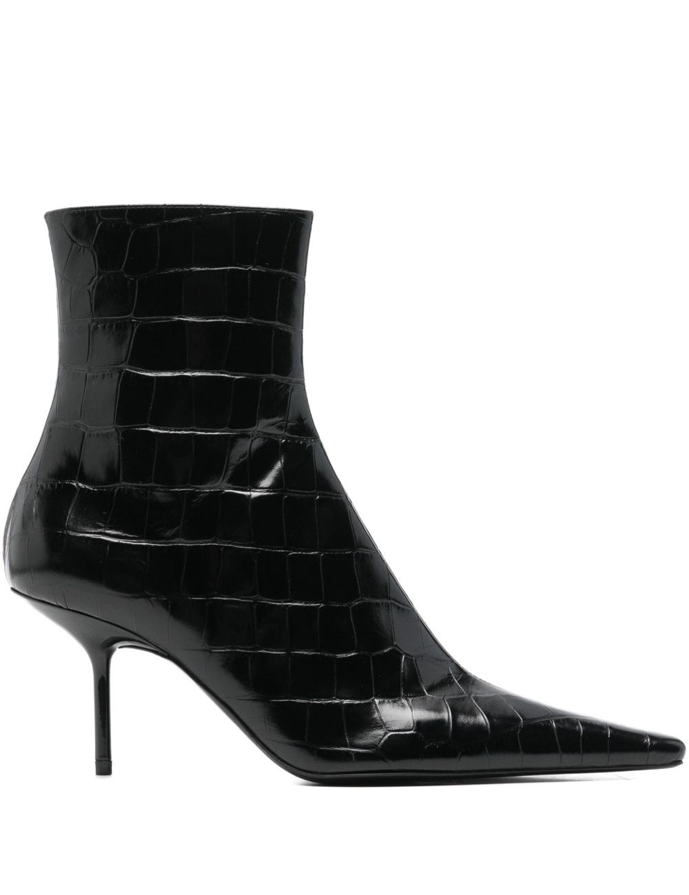 Stivali Sloan con effetto coccodrillo in nero Victoria beckham - donna 