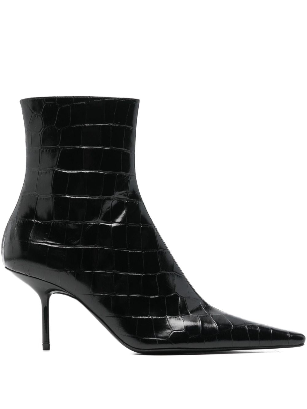 Stivali Sloan con effetto coccodrillo in nero Victoria beckham - donna 