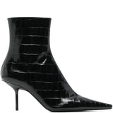 Stivali Sloan con effetto coccodrillo in nero Victoria beckham - donna 