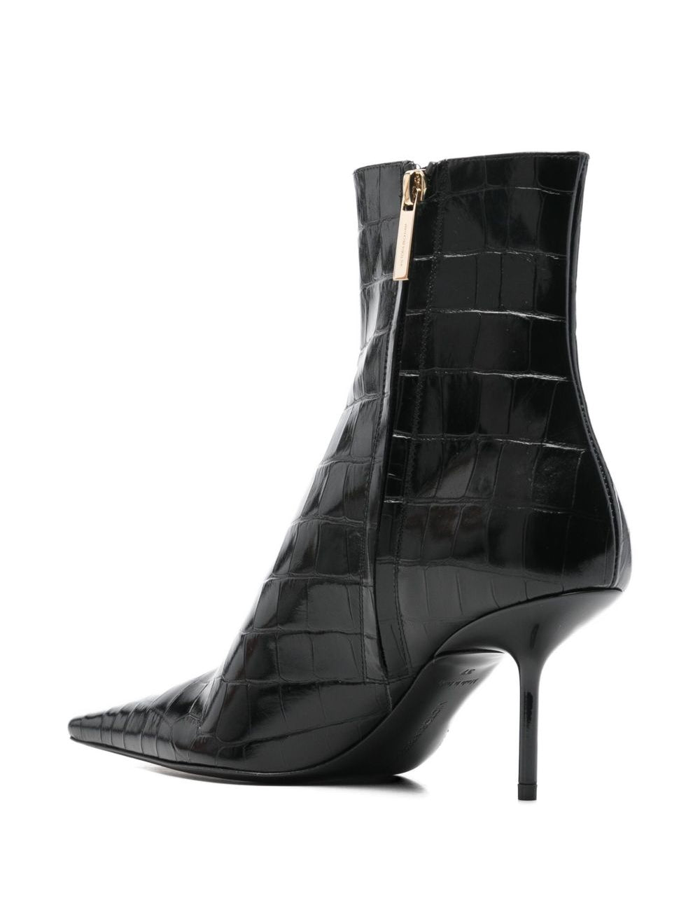Stivali Sloan con effetto coccodrillo in nero Victoria beckham - donna 