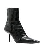 Stivali Sloan con effetto coccodrillo in nero Victoria beckham - donna 