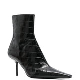 Stivali Sloan con effetto coccodrillo in nero Victoria beckham - donna 