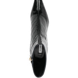 Stivali Sloan con effetto coccodrillo in nero Victoria beckham - donna 