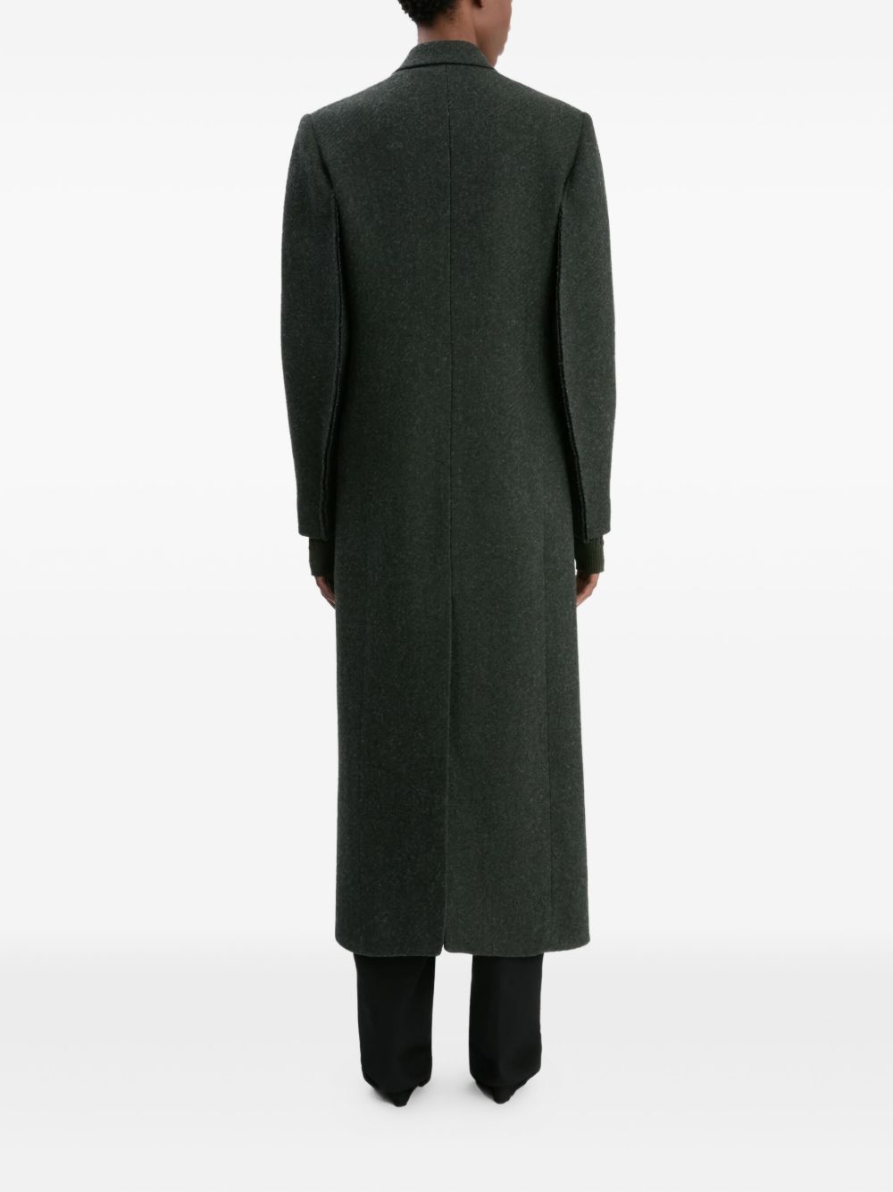 Cappotto in lana in verde Victoria beckham - donna 