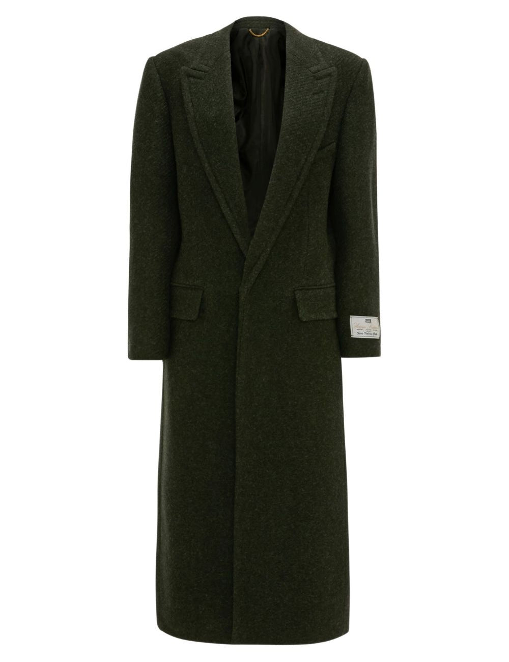 Cappotto in lana in verde Victoria beckham - donna 