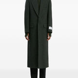 Cappotto in lana in verde Victoria beckham - donna 
