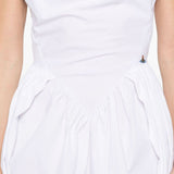 Abito midi Sunday in bianco Vivienne westwood - donna 