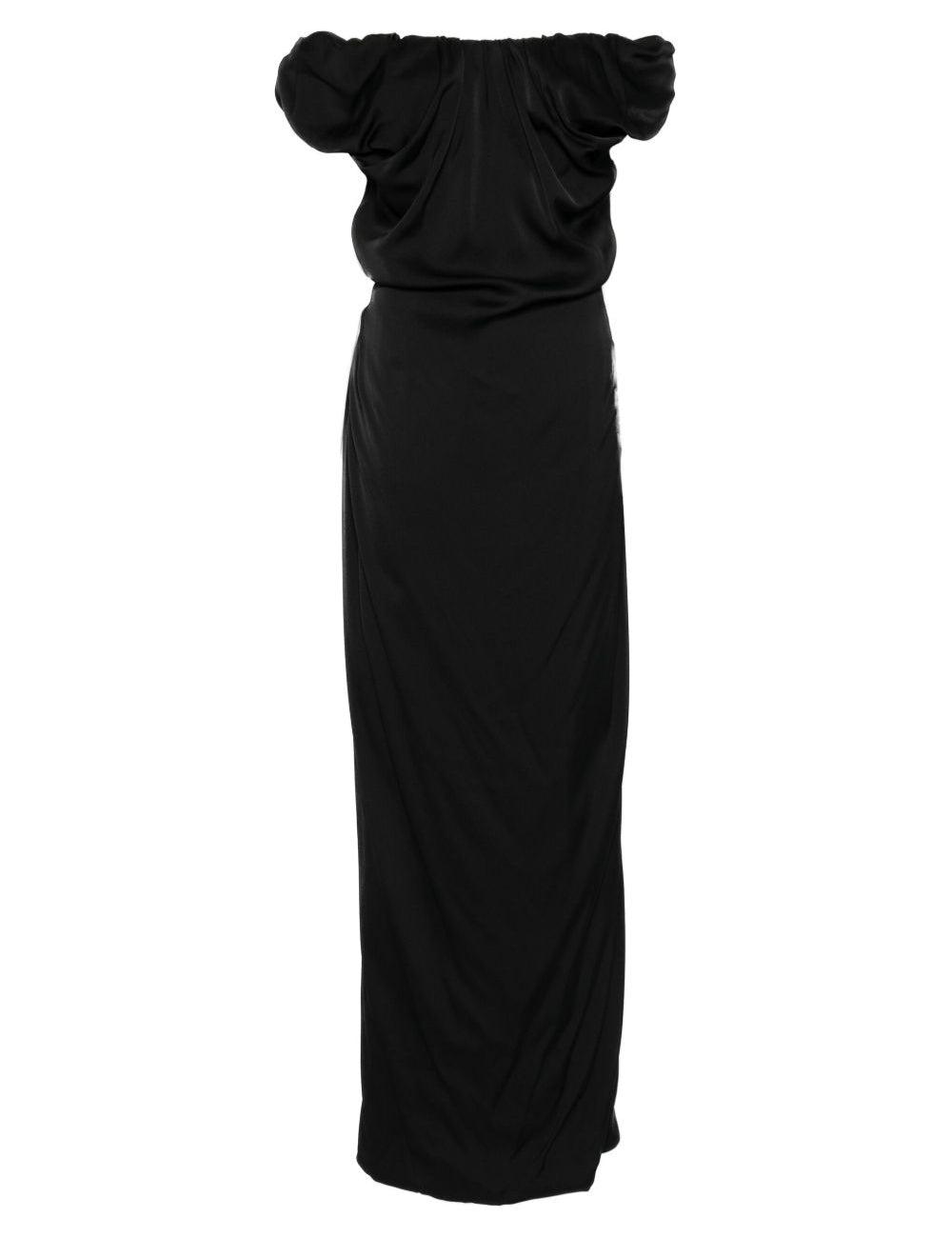 Abito lungo Ginnie Amber con spalle scoperte in nero Vivienne westwood - donna 