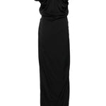 Abito lungo Ginnie Amber con spalle scoperte in nero Vivienne westwood - donna 