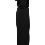 Abito lungo Ginnie Amber con spalle scoperte in nero Vivienne westwood - donna 