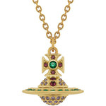 Collana con pendente Orb in oro Vivienne westwood - donna 