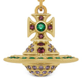 Collana con pendente Orb in oro Vivienne westwood - donna 