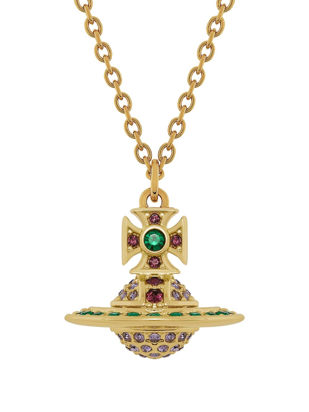 Collana con pendente Orb in oro Vivienne westwood - donna 