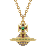 Collana con pendente Orb in oro Vivienne westwood - donna 
