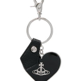 Portachiavi Mirror Heart Orb in nero Vivienne westwood - donna 