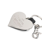 Portachiavi Mirror Heart Orb in nero Vivienne westwood - donna 