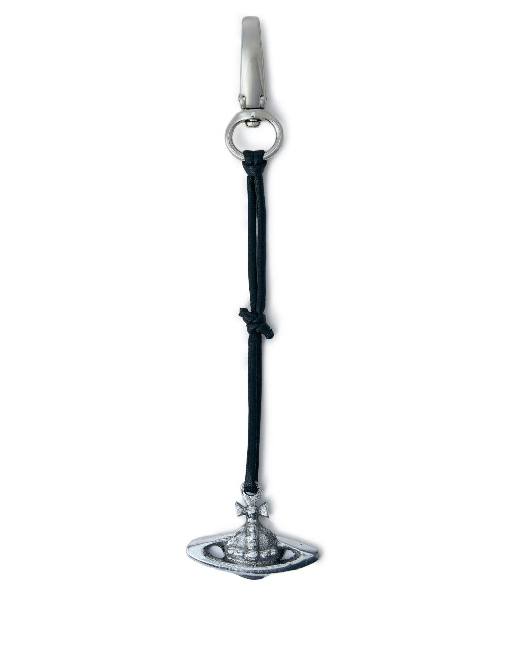 Portachiavi con applicazione Orb in argento Vivienne westwood - donna 