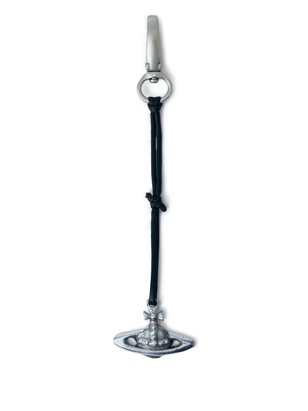Portachiavi con applicazione Orb in argento Vivienne westwood - donna 