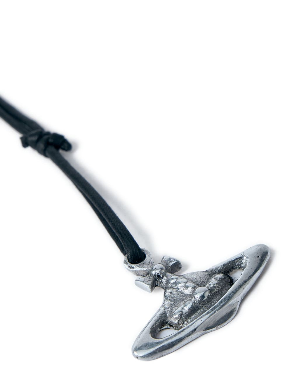 Portachiavi con applicazione Orb in argento Vivienne westwood - donna 