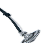 Portachiavi con applicazione Orb in argento Vivienne westwood - donna 
