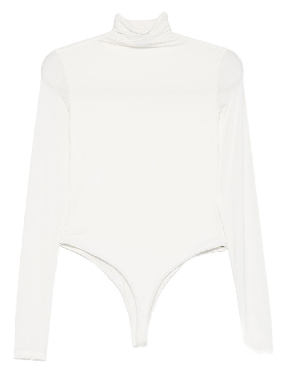 Body a collo alto in bianco Wardrobe.Nyc - donna 