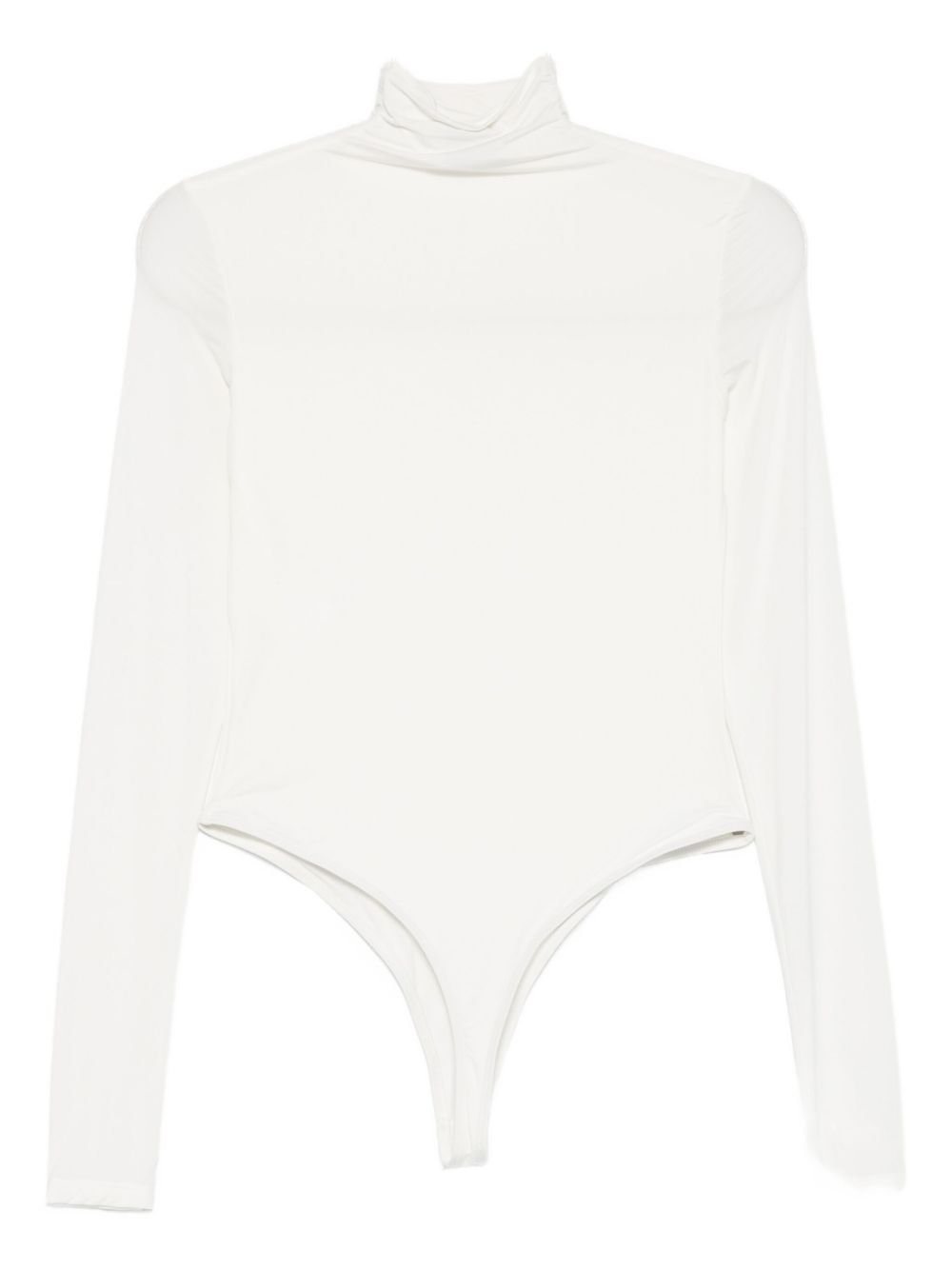 Body a collo alto in bianco Wardrobe.Nyc - donna 