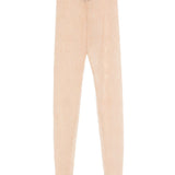 Leggings con staffe in beige Wardrobe.Nyc - donna 
