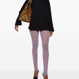 Leggings con staffa in lilla Wardrobe.Nyc - donna 